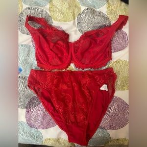 Empreinte 32 E red bra
